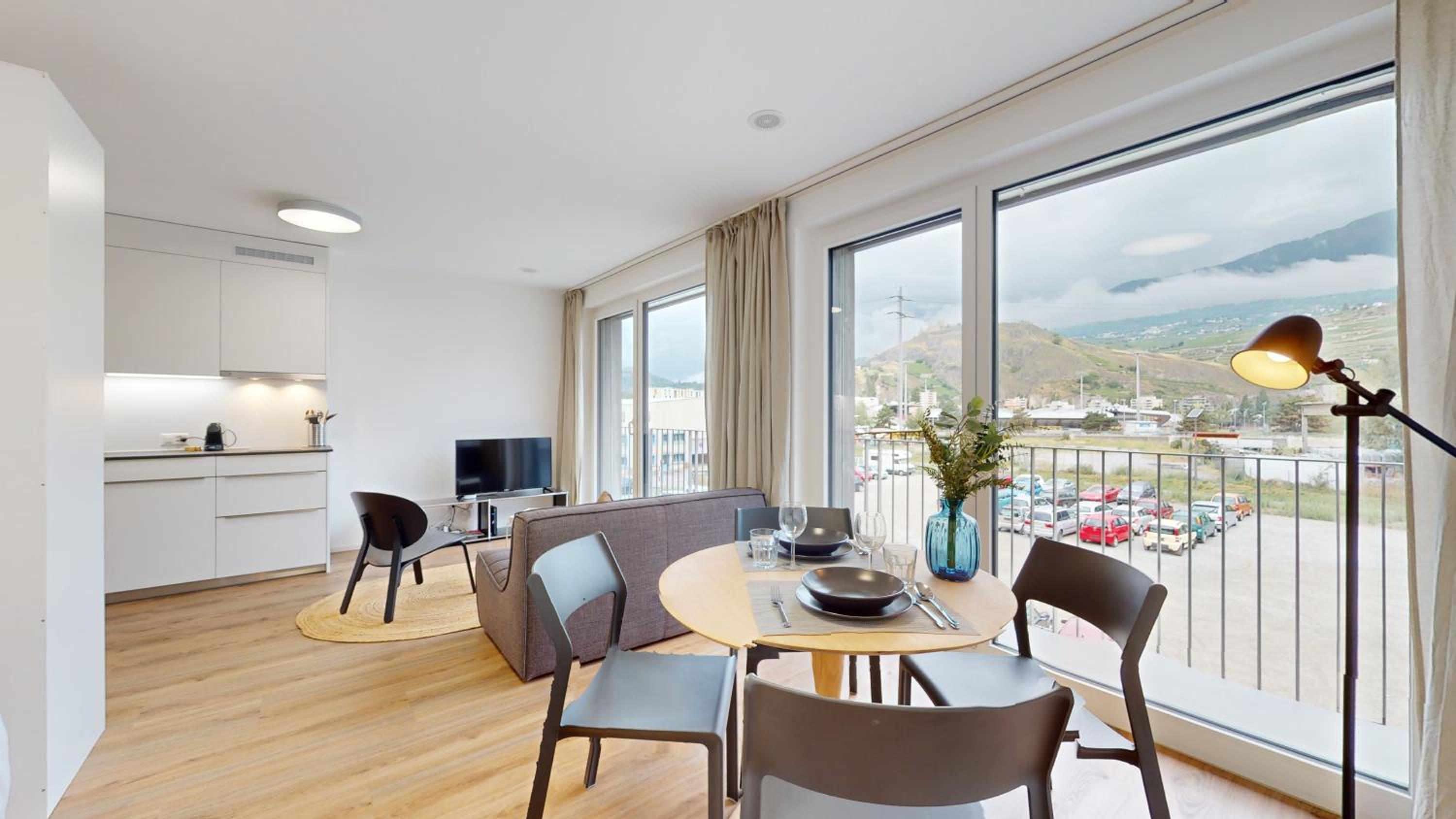Bright & modern apartments in Sion