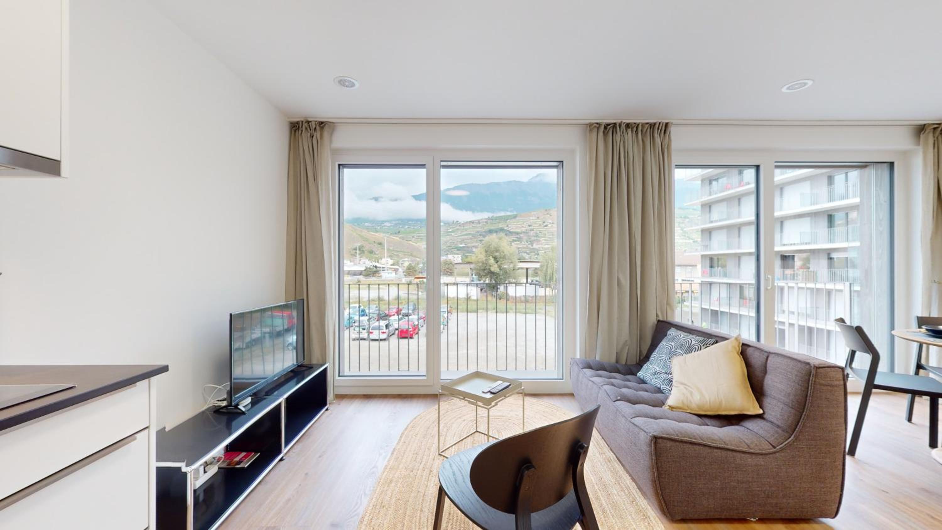 Bright & modern apartments in Sion