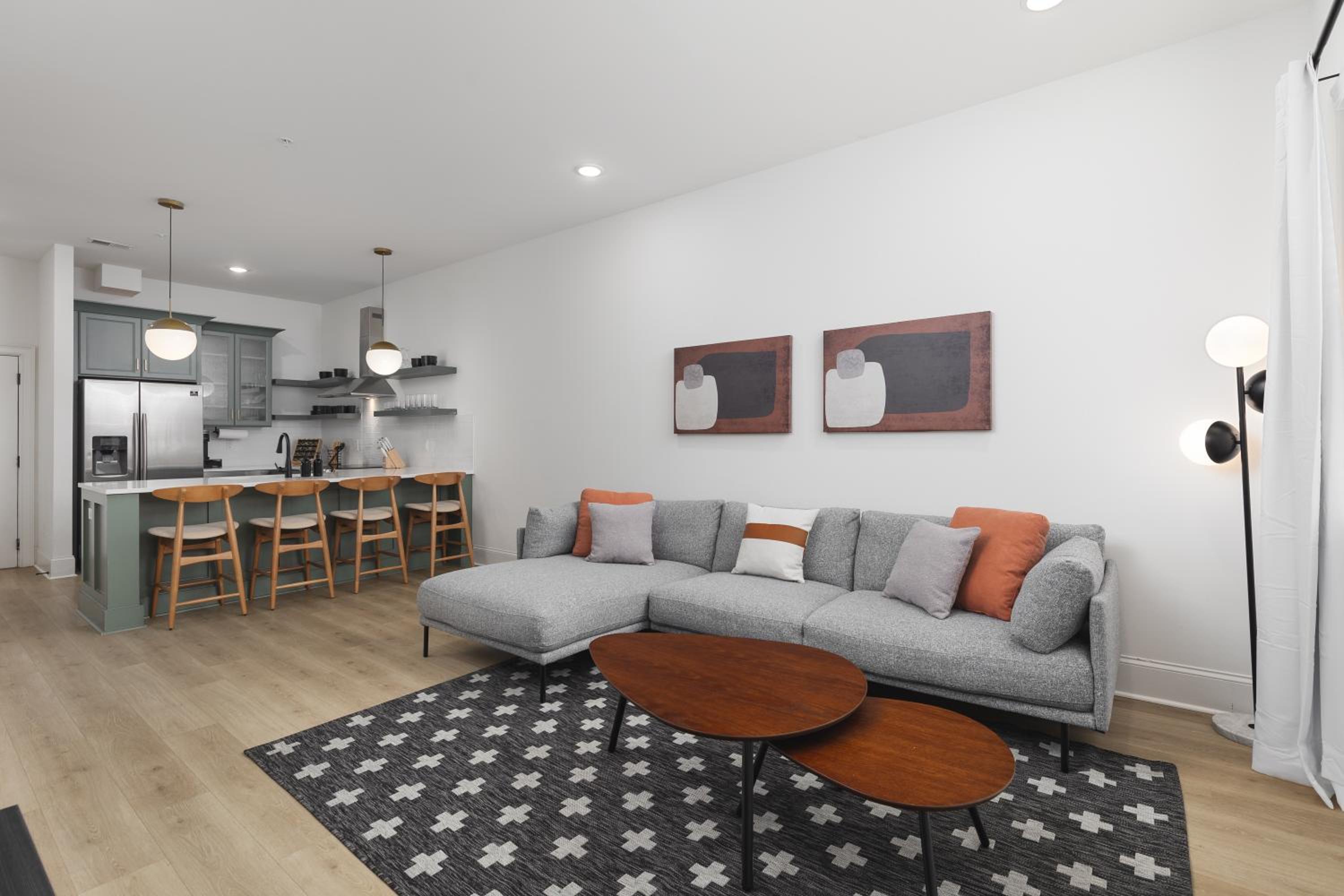 Photograph supplied for Chic and Cozy Designer Condo 3 Miles to Downtown