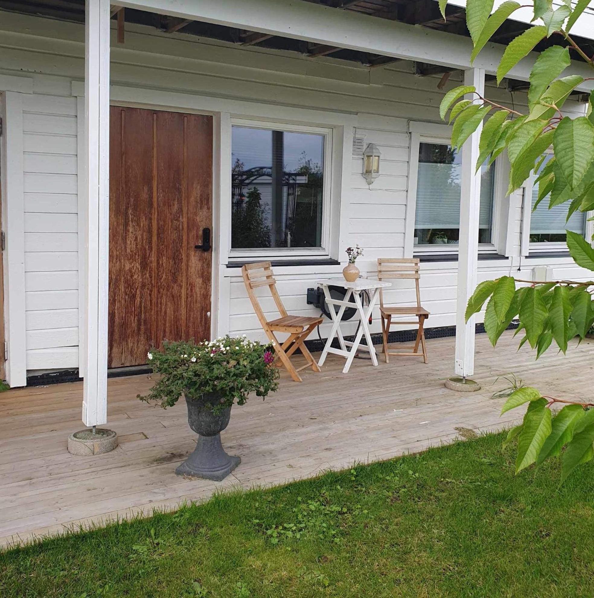 Small and cosy with free parking