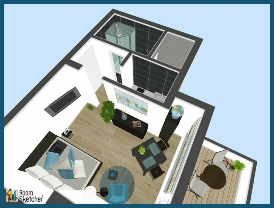 Braunschweig Vacations - Moderne Wohnung mit Wellnessdusche und Strandkorb - Property Image 3