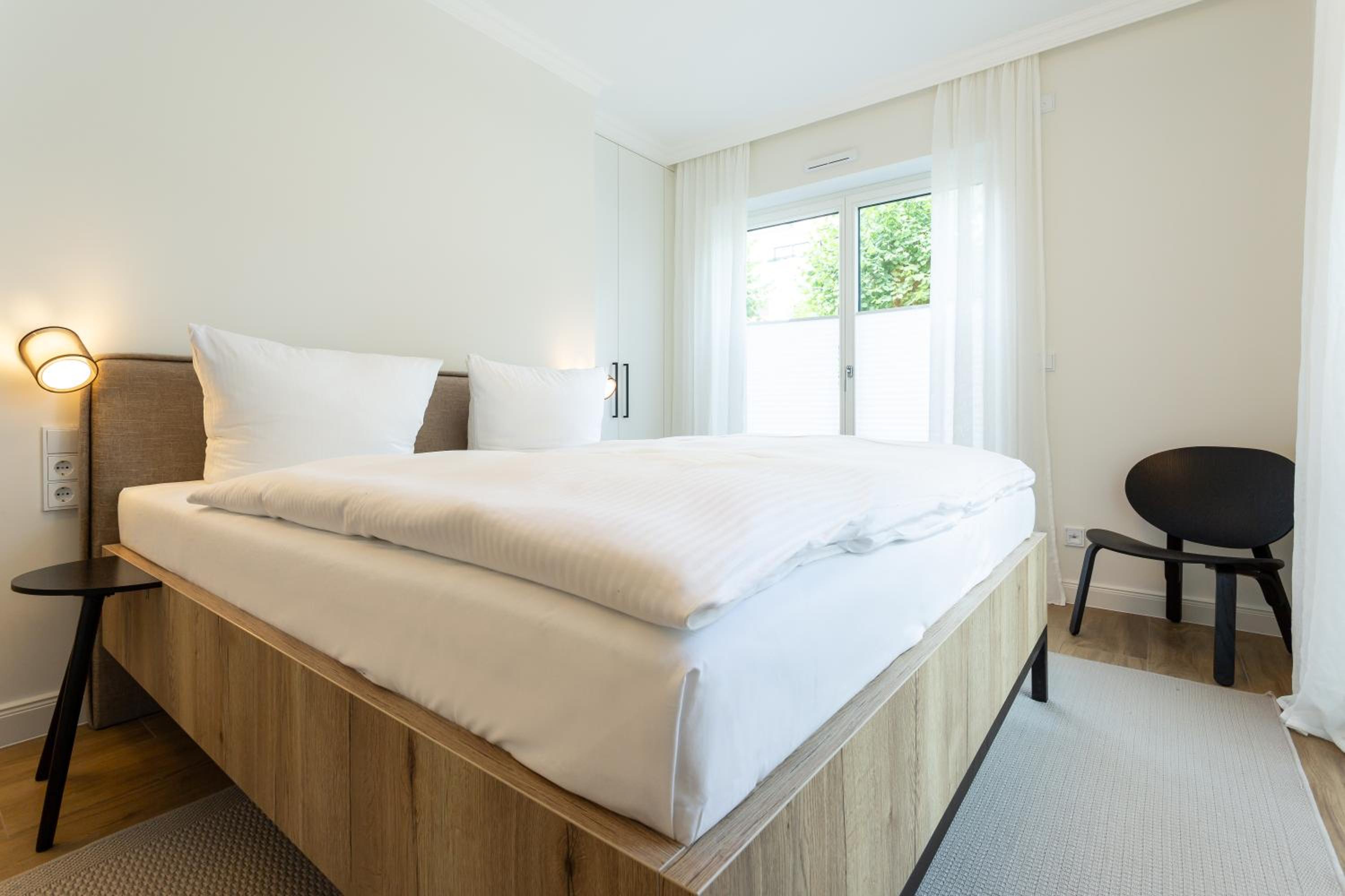 Villa Chloe Binz Appartements exklusiv in Top Lage mit Strandkorb am Strand