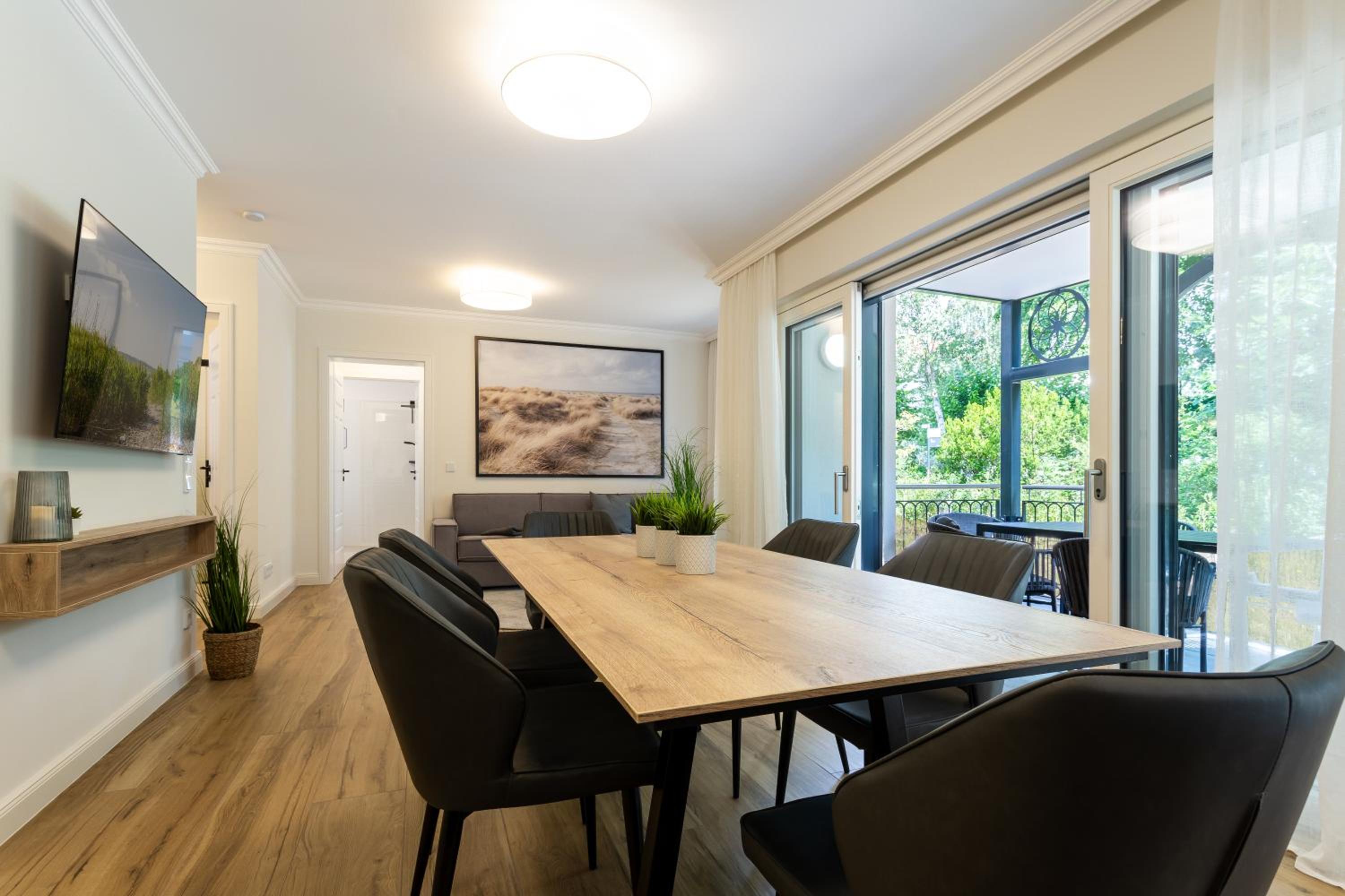 Villa Chloe Binz Appartements exklusiv in Top Lage mit Strandkorb am Strand