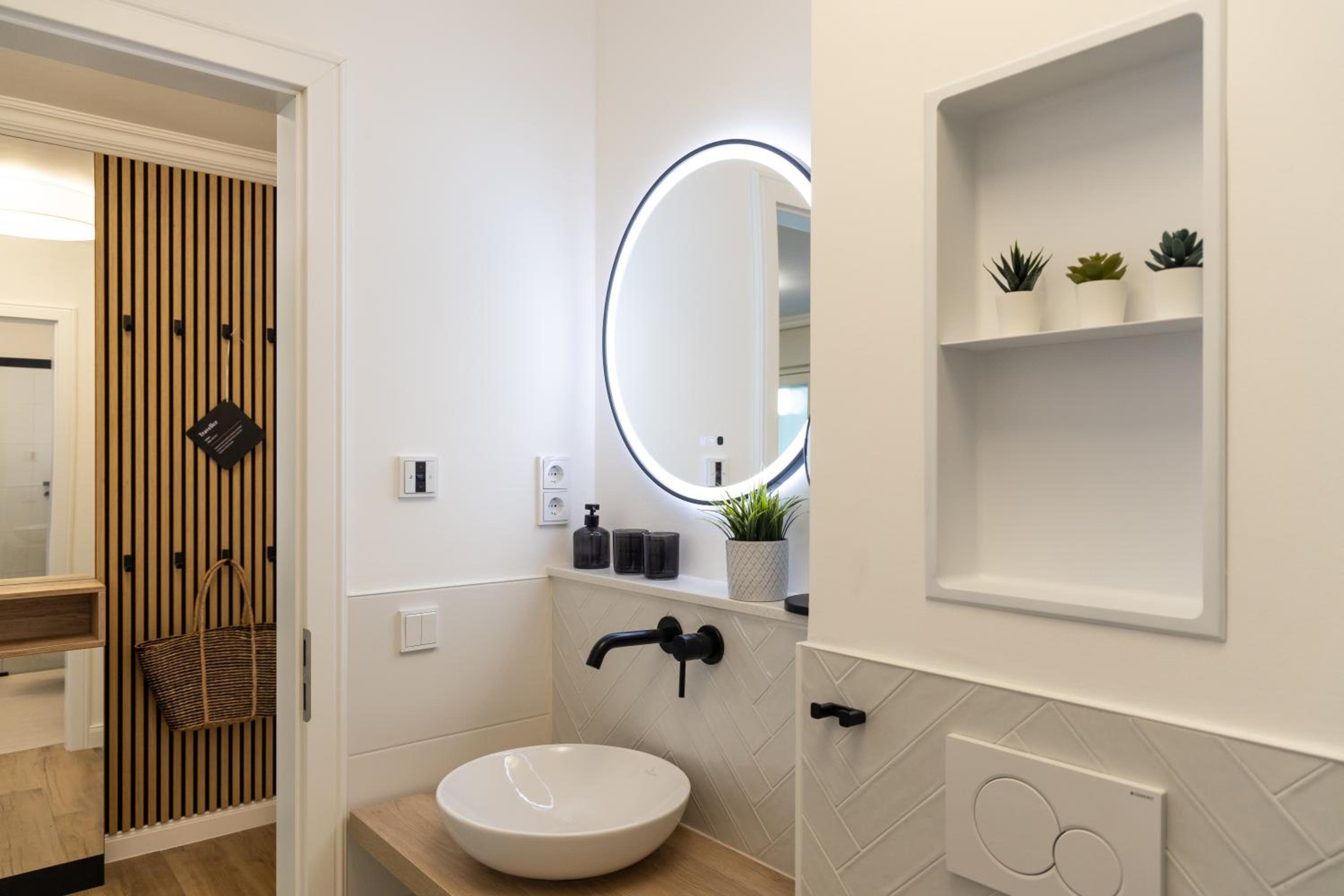 Villa Chloe Binz Appartements exklusiv in Top Lage mit Strandkorb am Strand