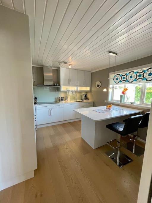 Koselig hus med fin utsikt