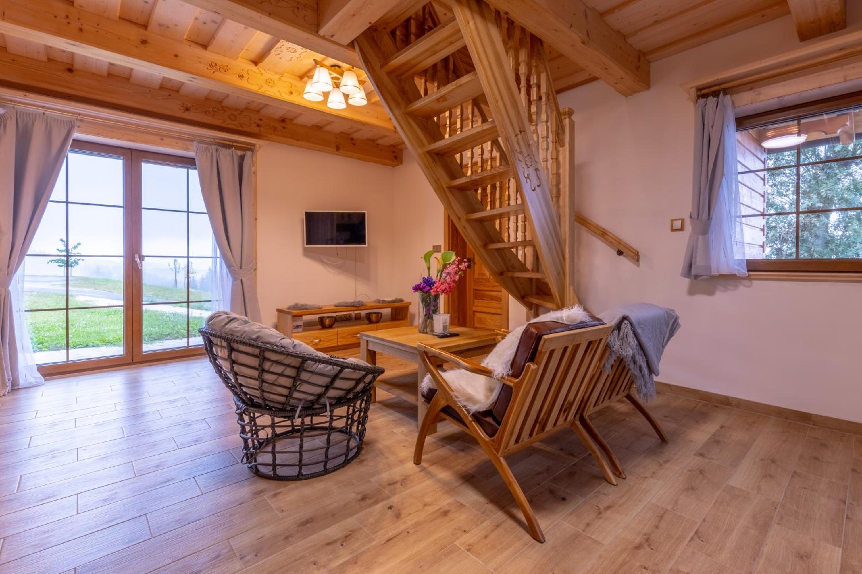 Malebný chalet Benešky