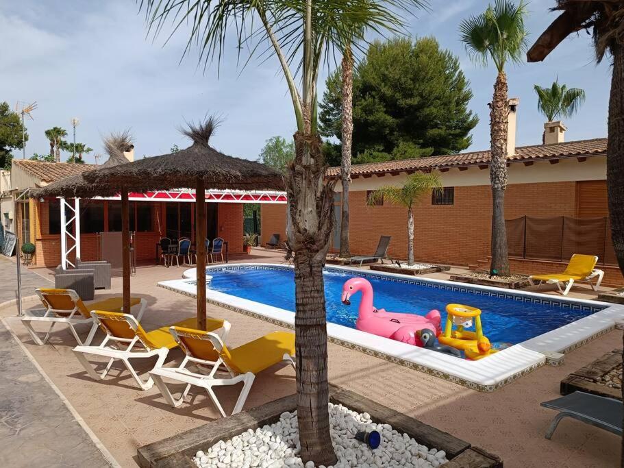 Elche Alicante ideal familias Piscina Barbacoa