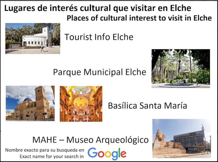 Elche Alicante ideal familias Piscina Barbacoa