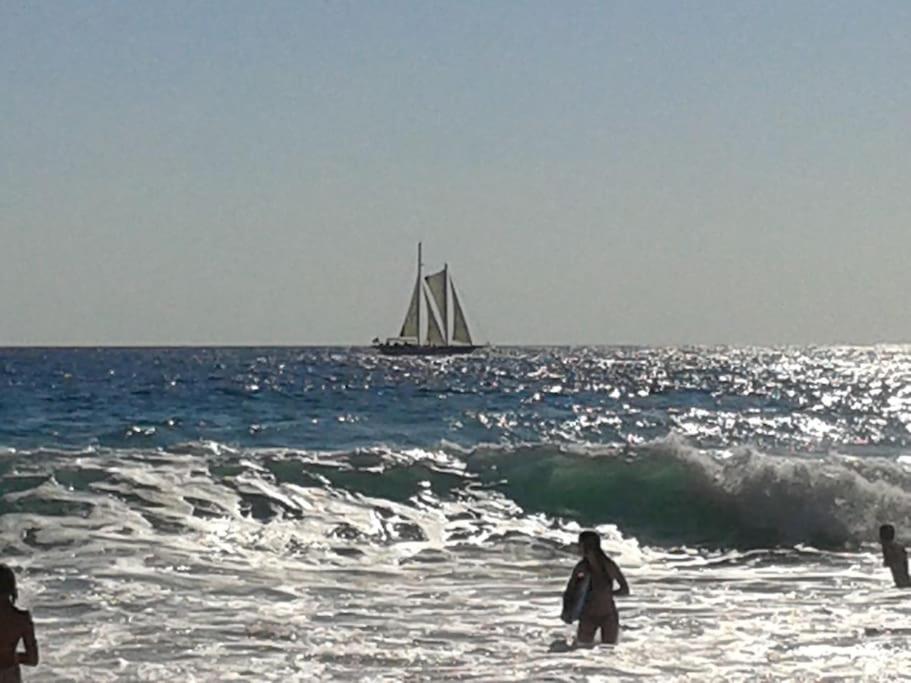 8 Min. Gehdistanz zum kilometerlangen Sandstrand von Alvor
