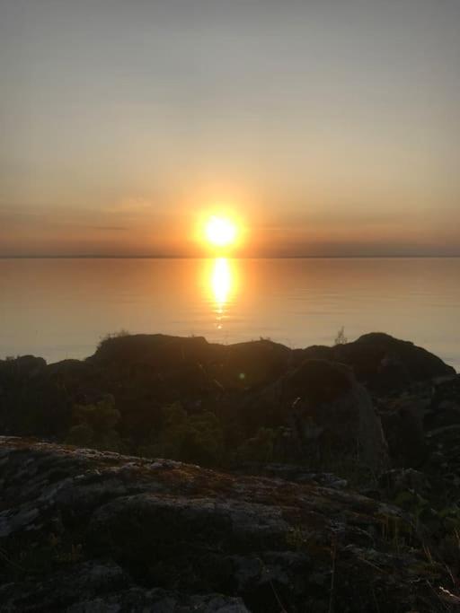 Mysigt boende på landet nära naturen