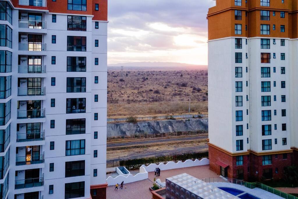 Zen Duplex facing Nairobi National Park near Airport SGR w Pool Gym Restaurant