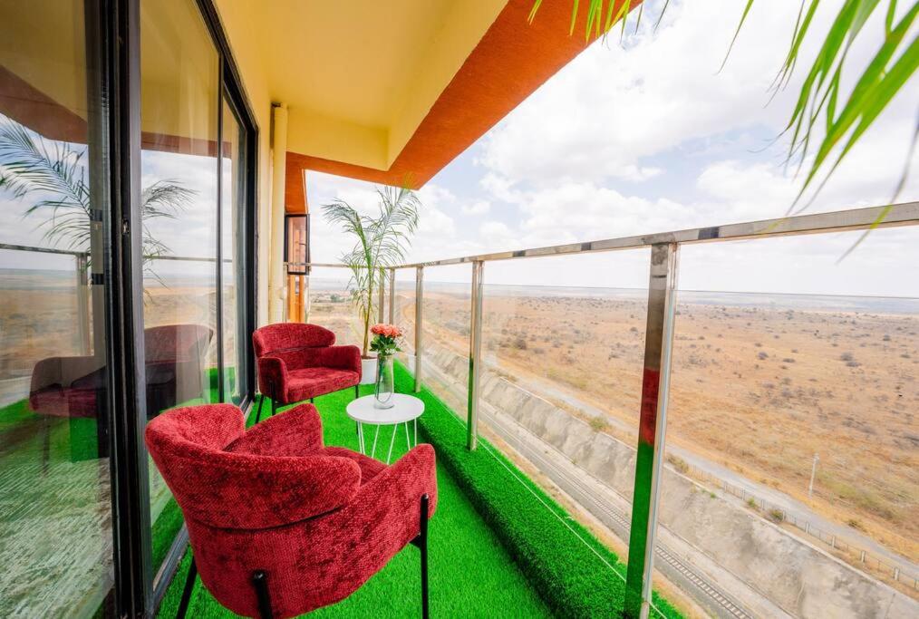 Zen Duplex facing Nairobi National Park near Airport SGR w Pool Gym Restaurant