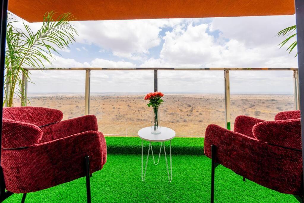 Zen Duplex facing Nairobi National Park near Airport SGR w Pool Gym Restaurant