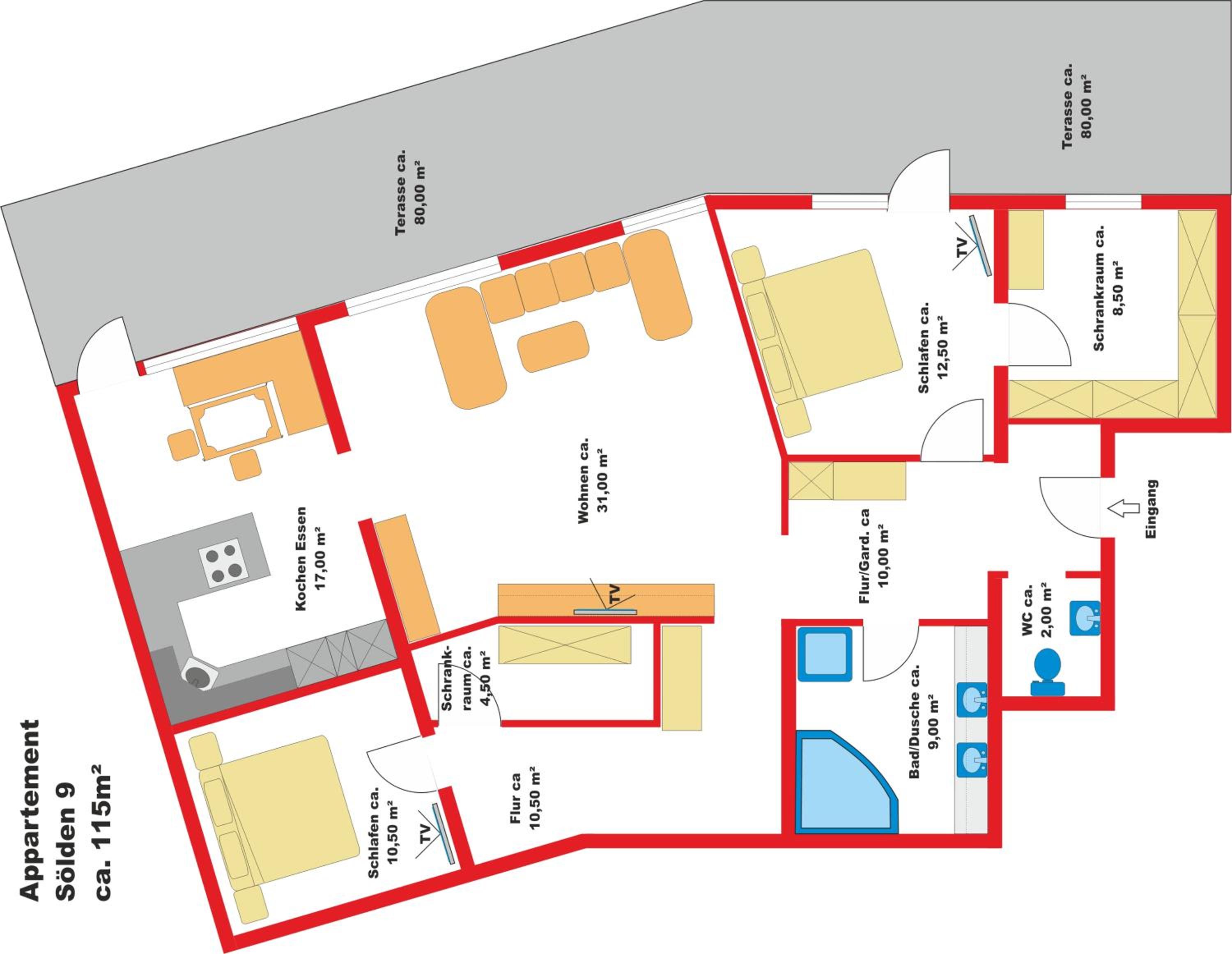 Appartement Sporthütte Fiegl