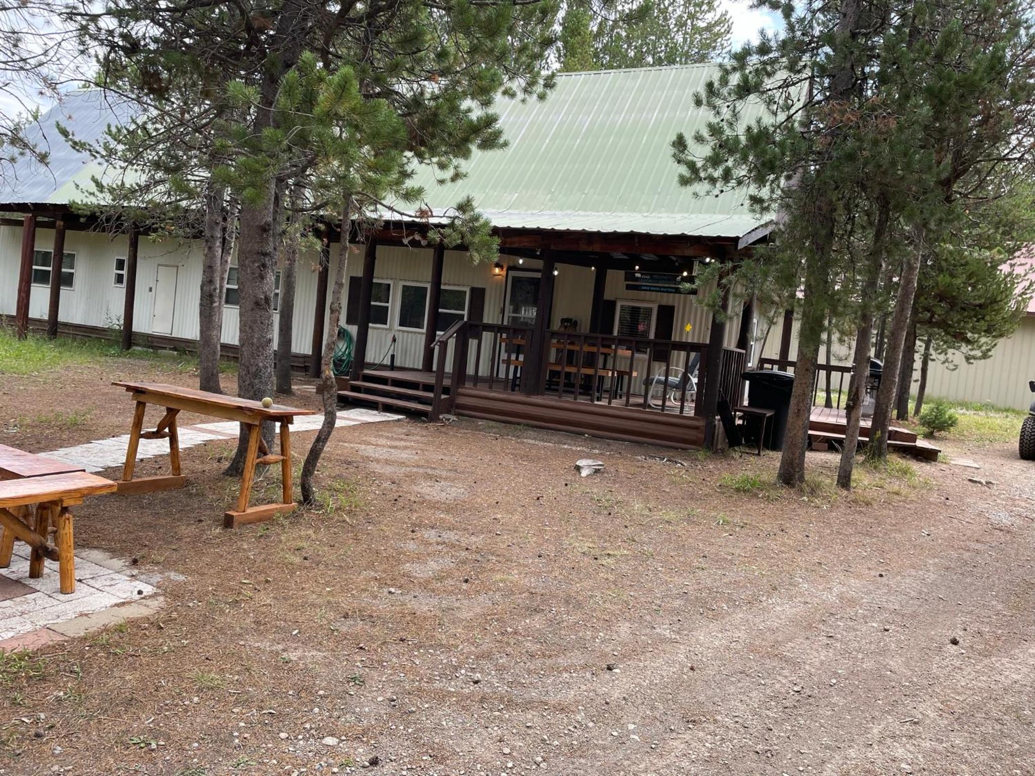 Grandma's Home in the Woods. Yellowstone view 3