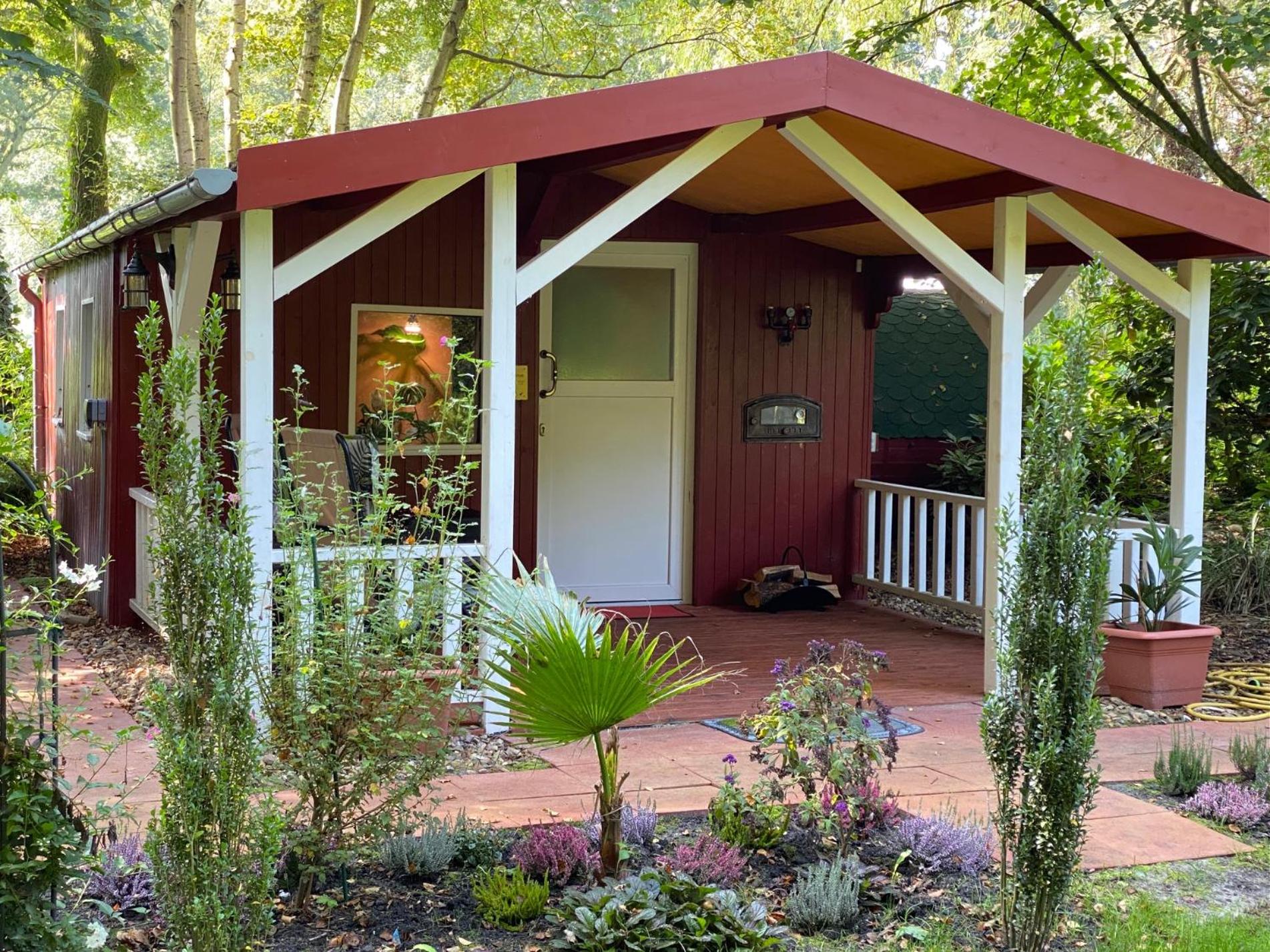 Ferienwohnung Gulfhaus, mit Sauna und großem Garten