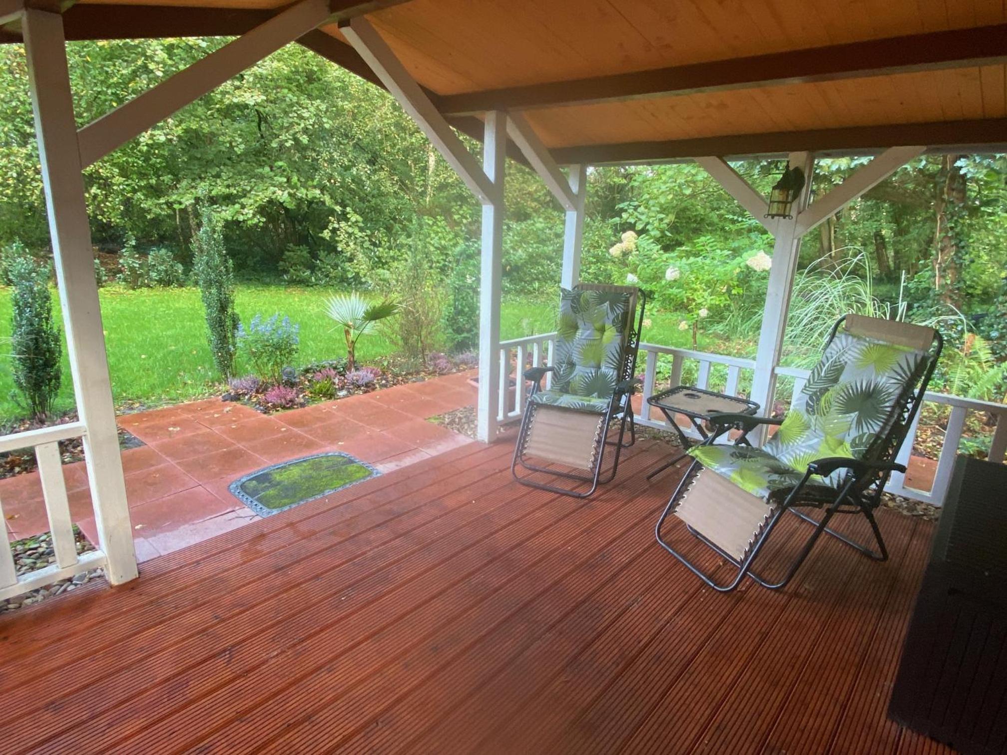 Ferienwohnung Gulfhaus, mit Sauna und großem Garten