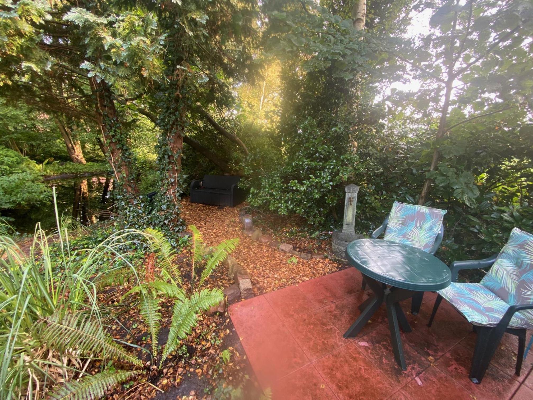 Ferienwohnung Gulfhaus, mit Sauna und großem Garten