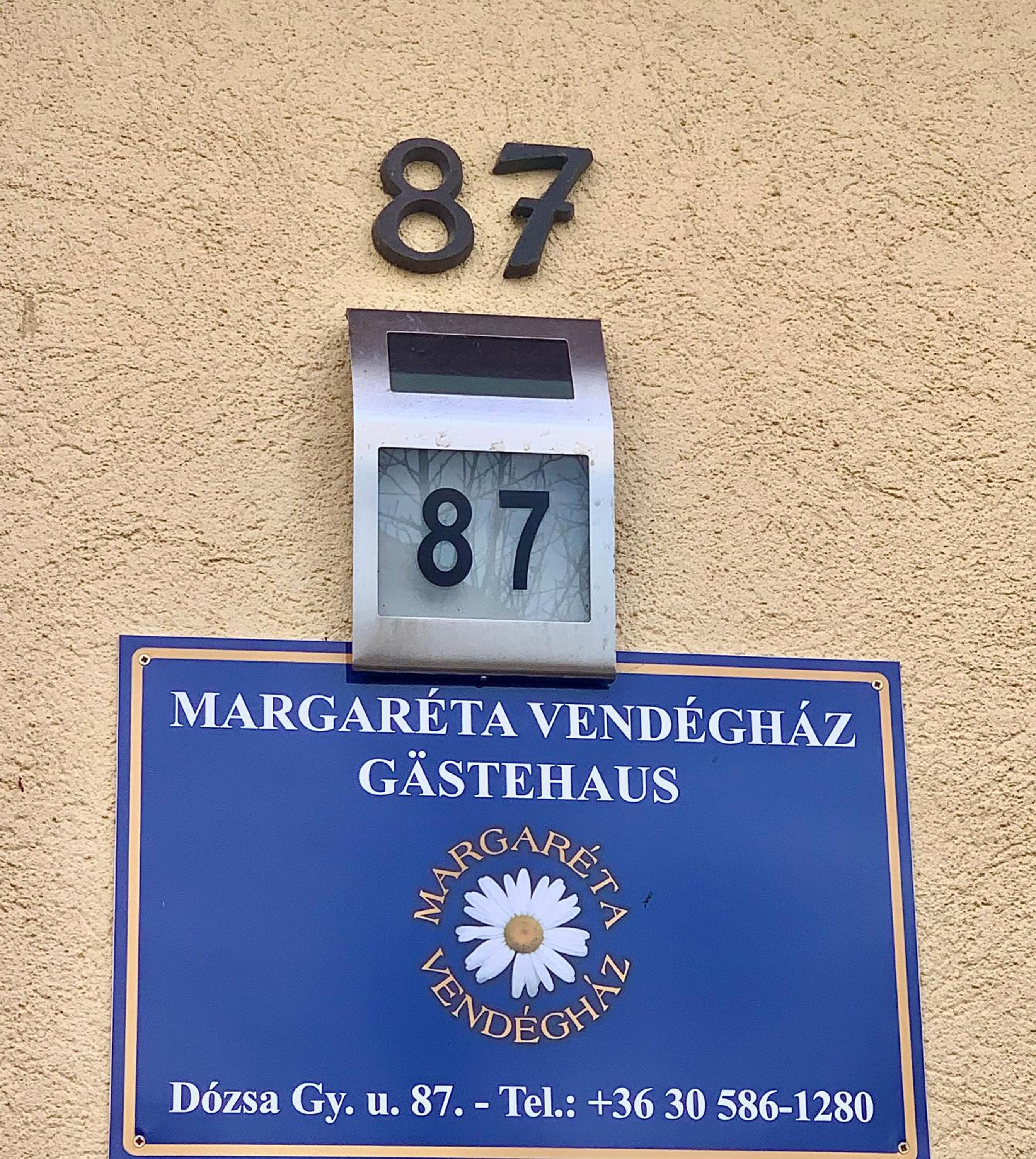 Margaréta Vendégház view 2