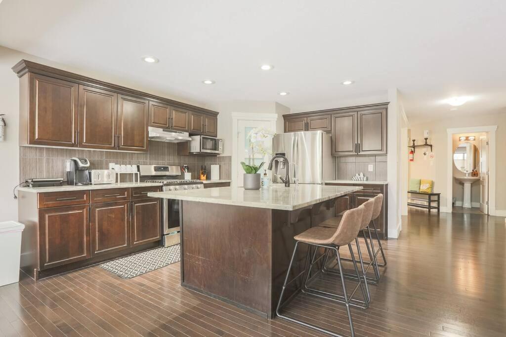 Shop, Dine, and Comfort Family Home Henday Drive Gem