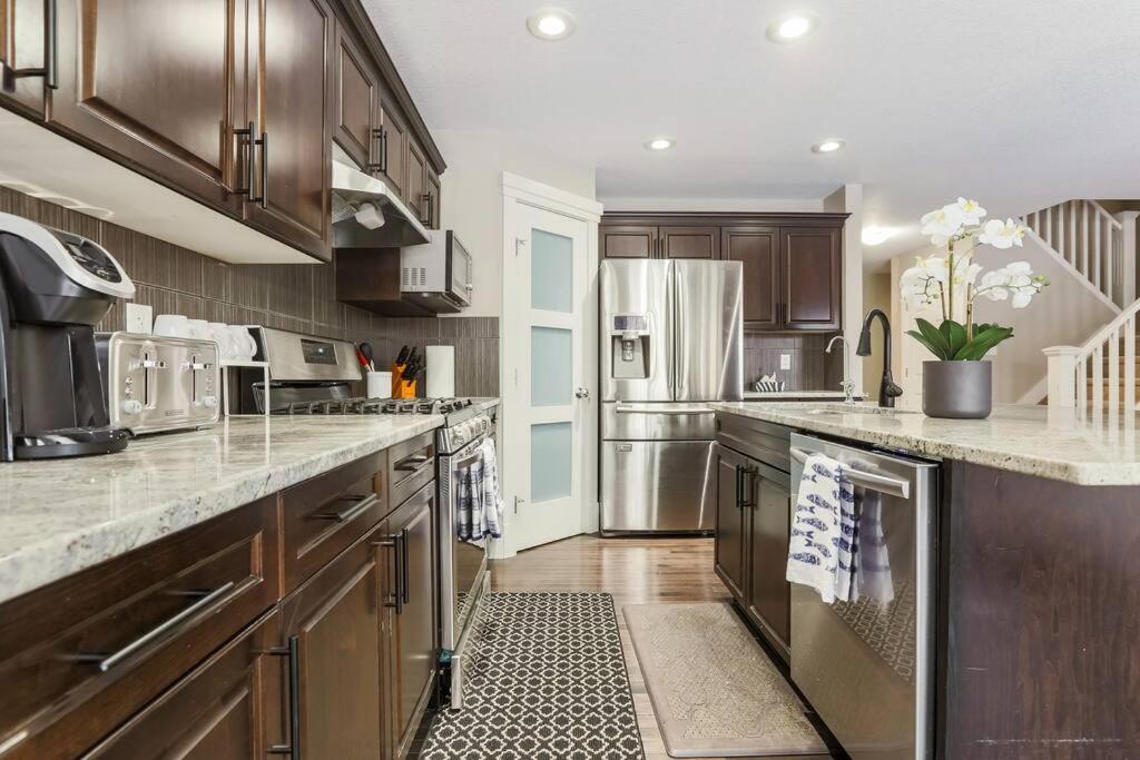 Shop, Dine, and Comfort Family Home Henday Drive Gem