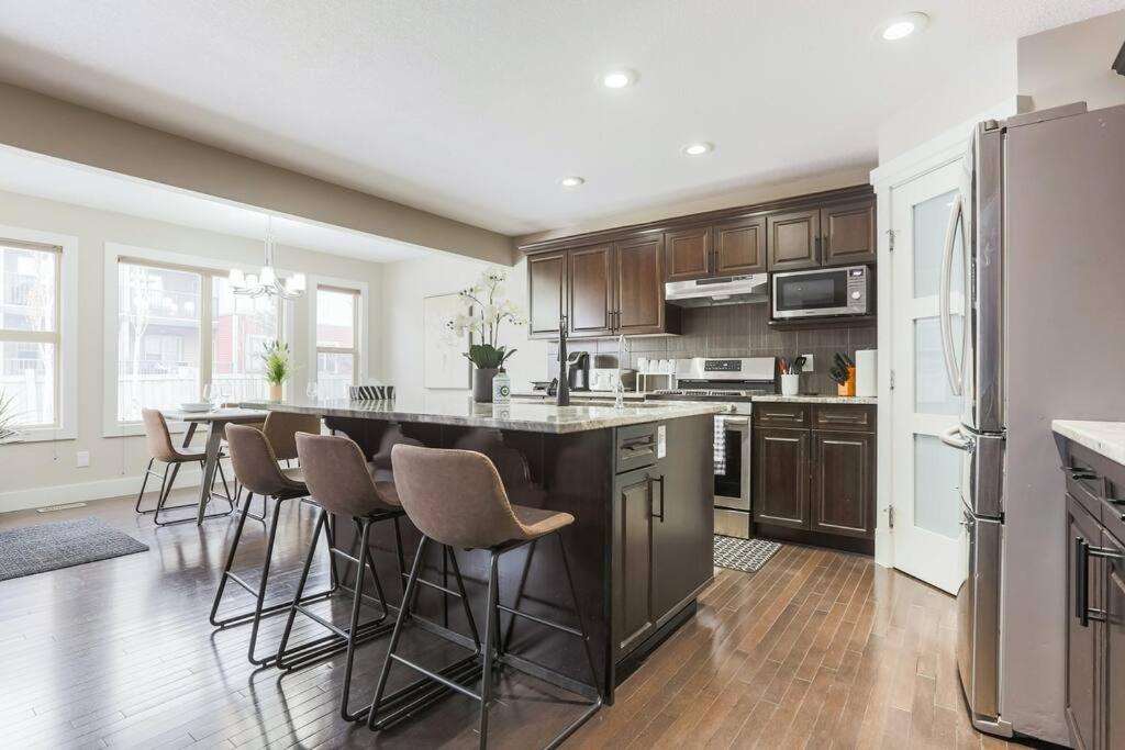 Shop, Dine, and Comfort Family Home Henday Drive Gem