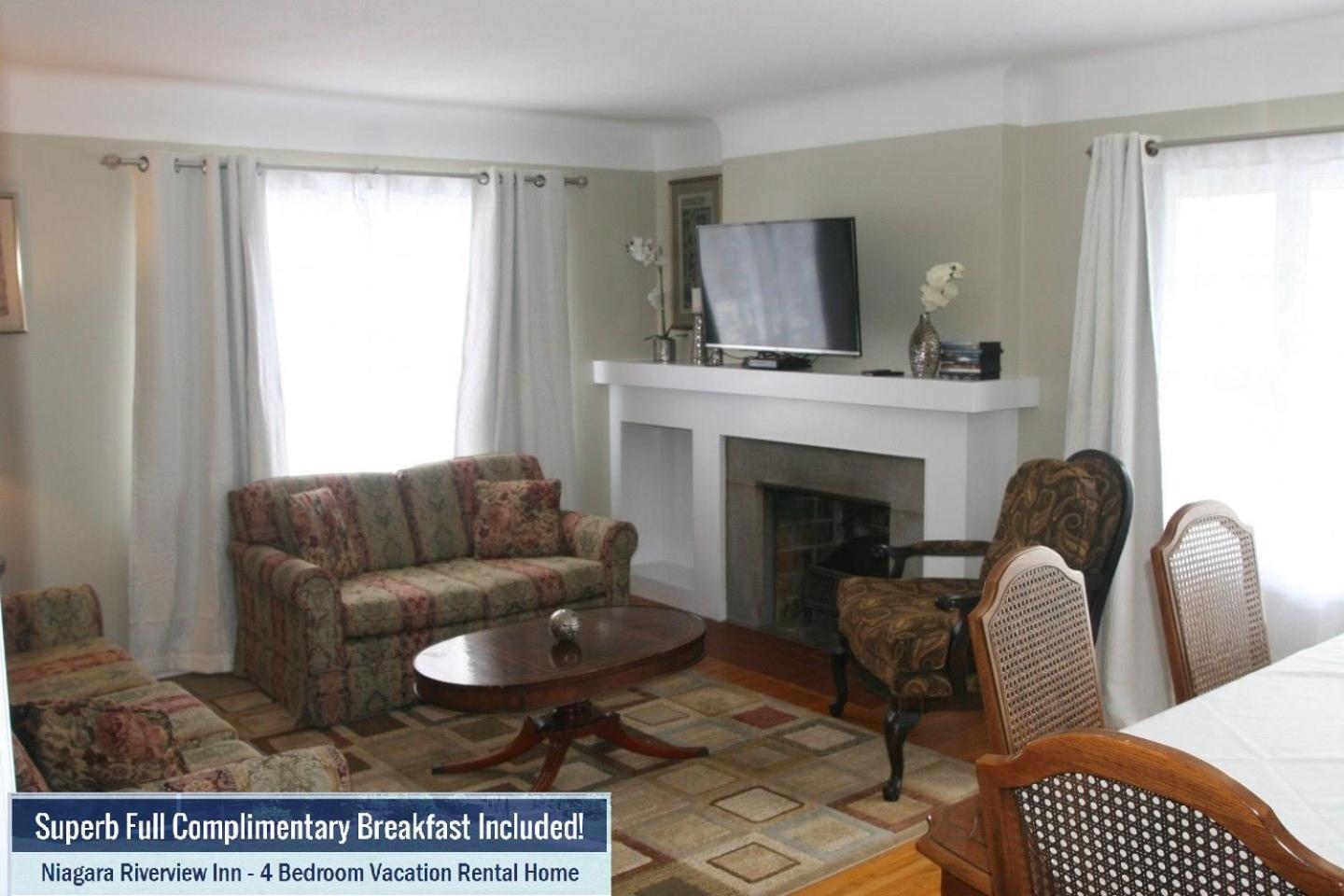 Niagara Riverview Closest to Falls, Free Breakfast Delivered Daily