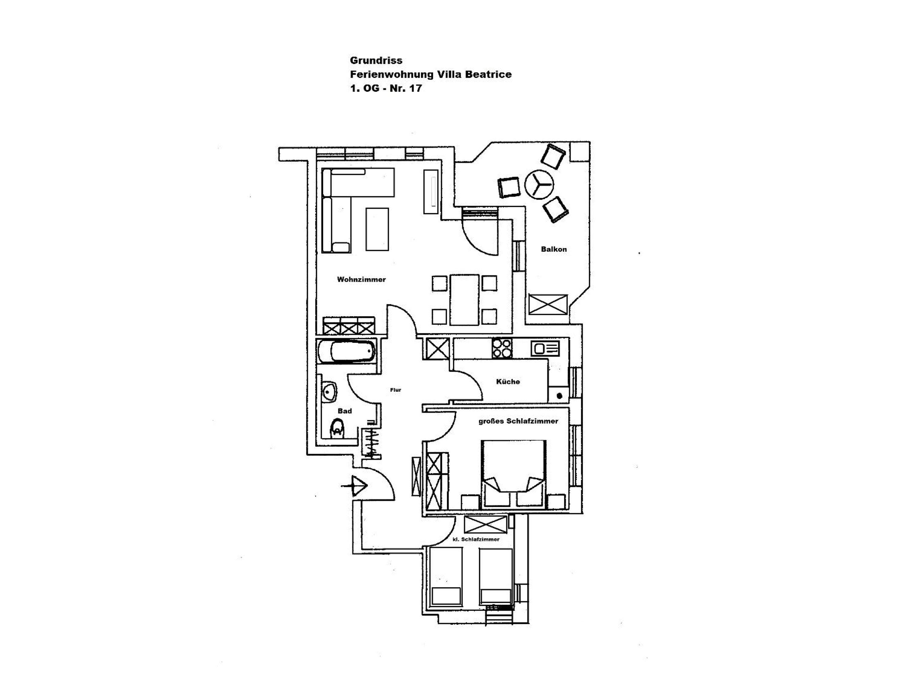 Villa Beatrice - Wohnung 17 view 4