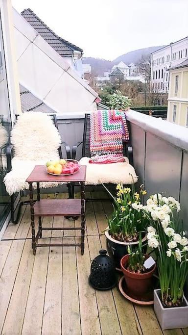 Central 2BR with balconies and art in historical university area