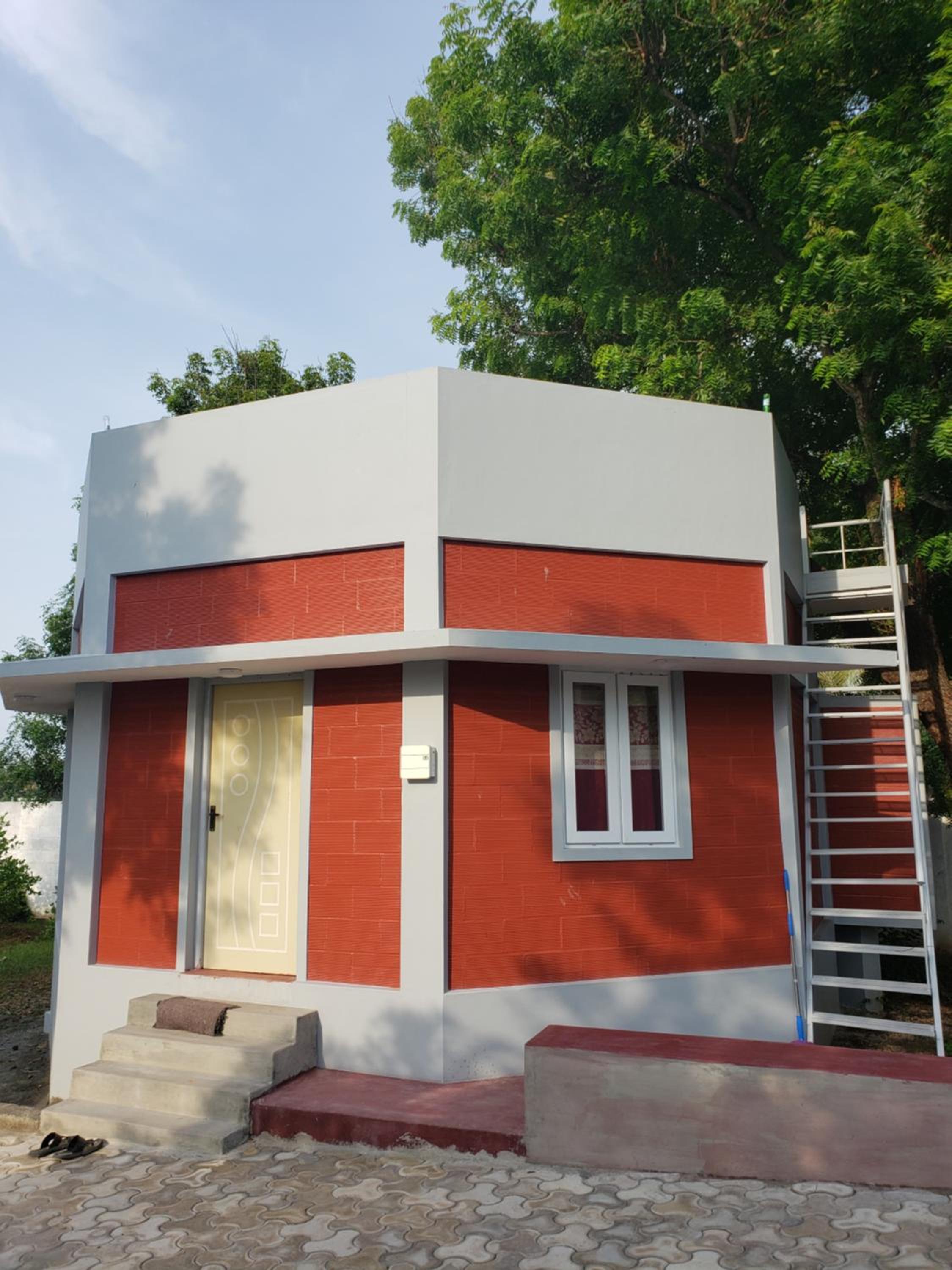Pondicherry Greenfields-Farm Stay-Villa-Swimming pool view 3