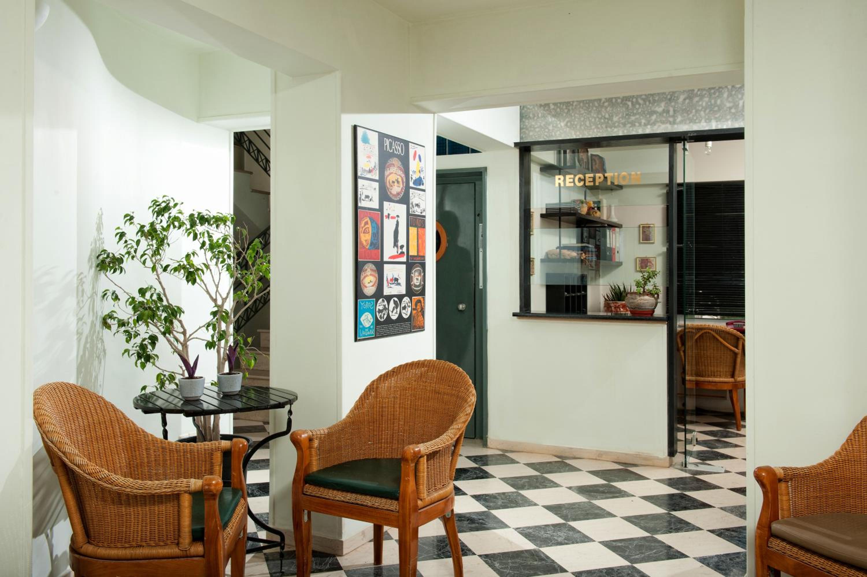 hotel reception