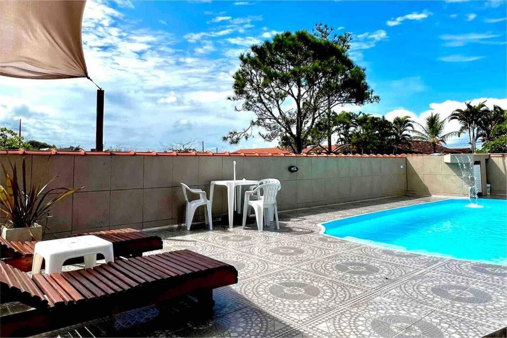 Paraíso em Itanhaém c/ piscina climatizada