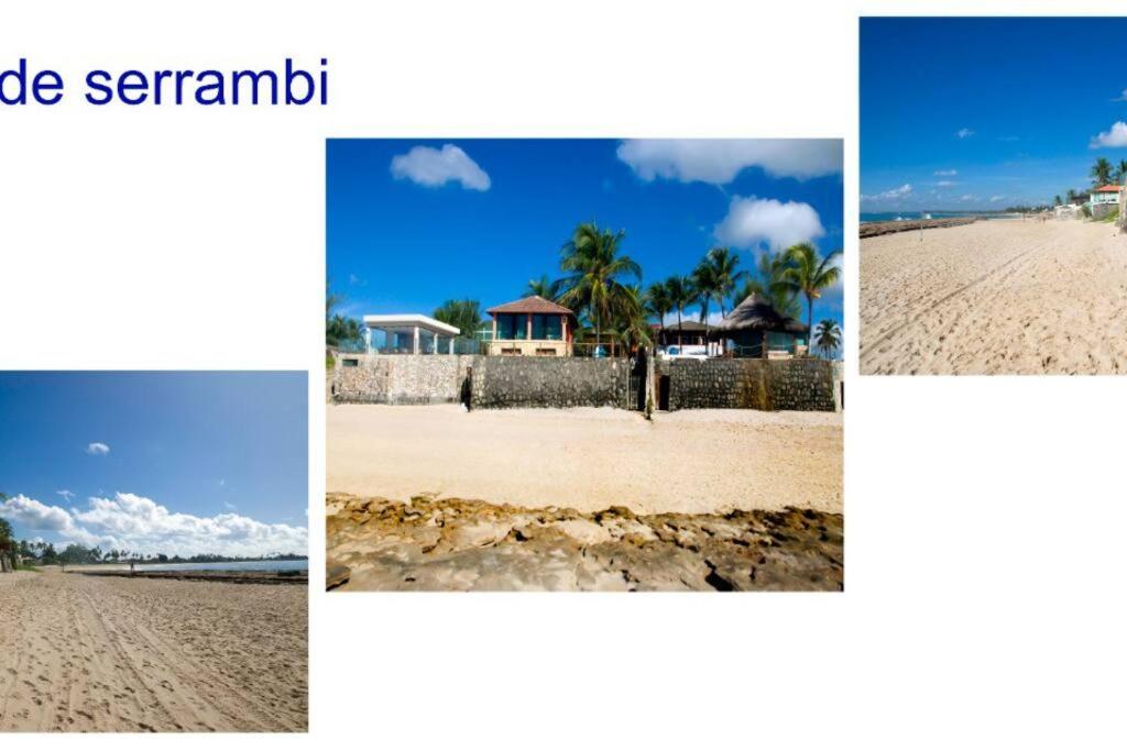 Casa Beira Mar Serrambi - Frente Piscinas Naturais