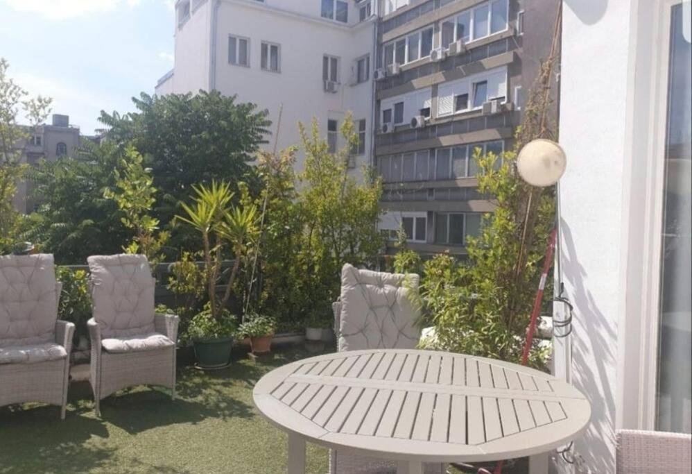 Enjoy in Zagreb Old Town with private penthouse terrace and greenary park view