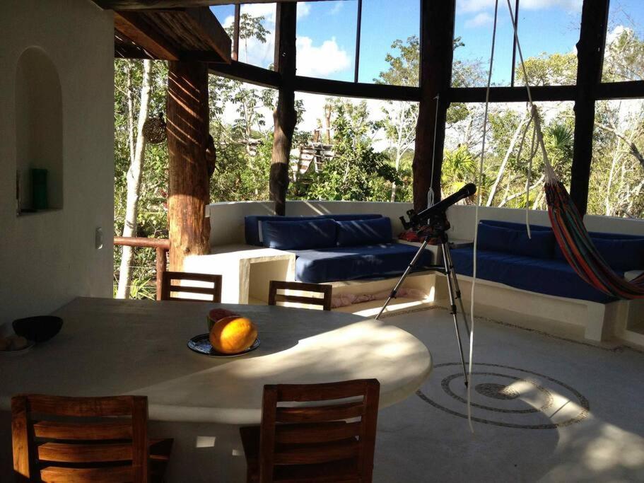 Exotic Eco House in Jungle with Private Cenote view 3