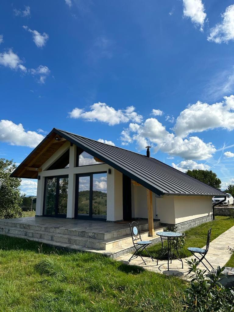 Casa moderna in Sinteu - intersectia intre modern si linistea naturii
