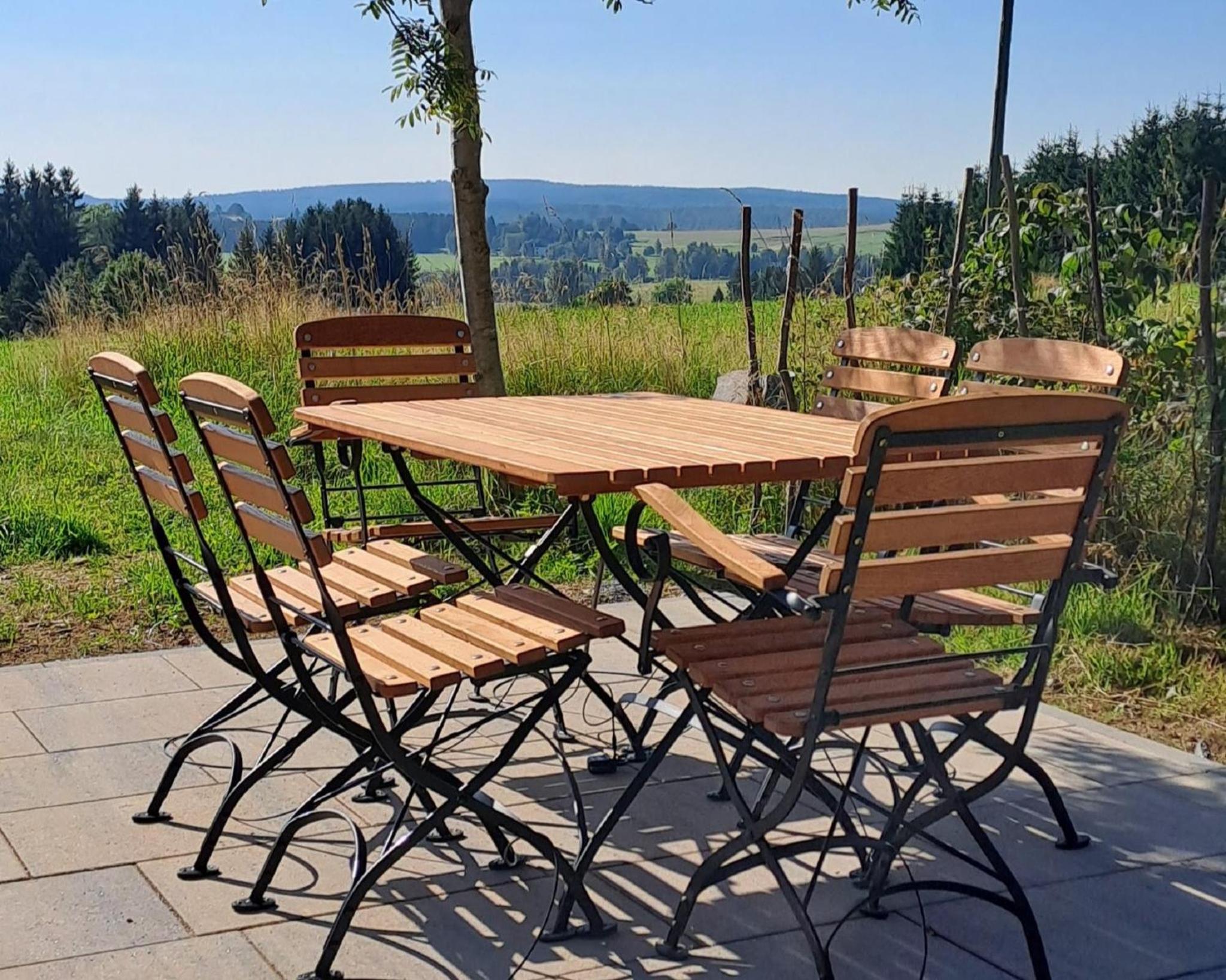 Ferienhaus FERGUNNA direkt am Kammweg mit Sauna