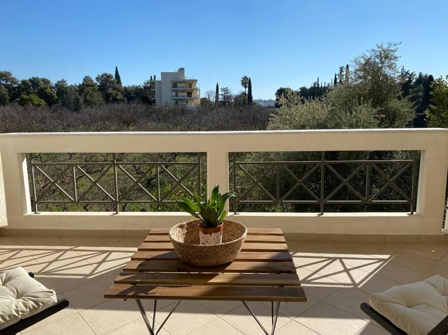 Urban Apartment in Marousi with Rural View