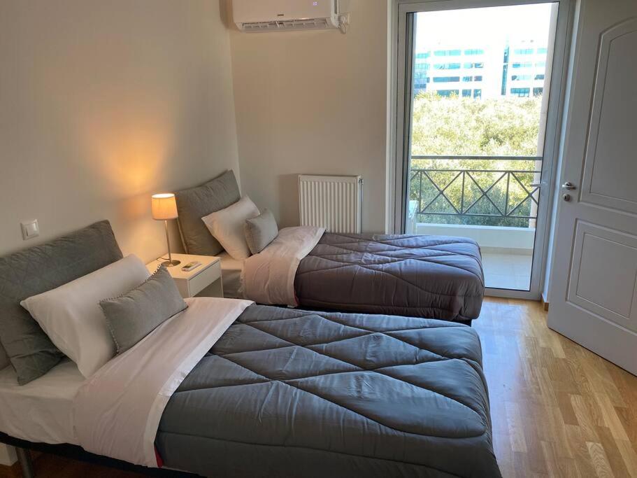 Urban Apartment in Marousi with Rural View