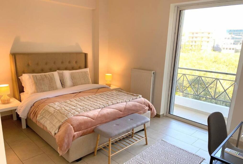 Urban Apartment in Marousi with Rural View