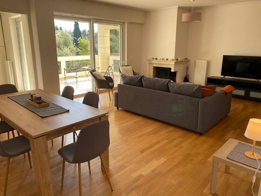 Urban Apartment in Marousi with Rural View