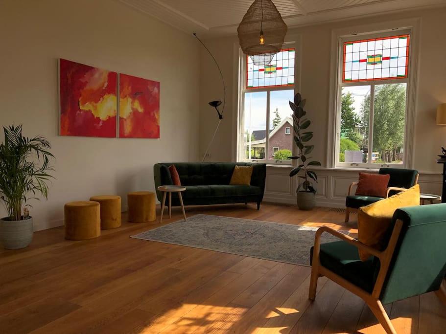 Luxe woonboerderij in de natuur.
