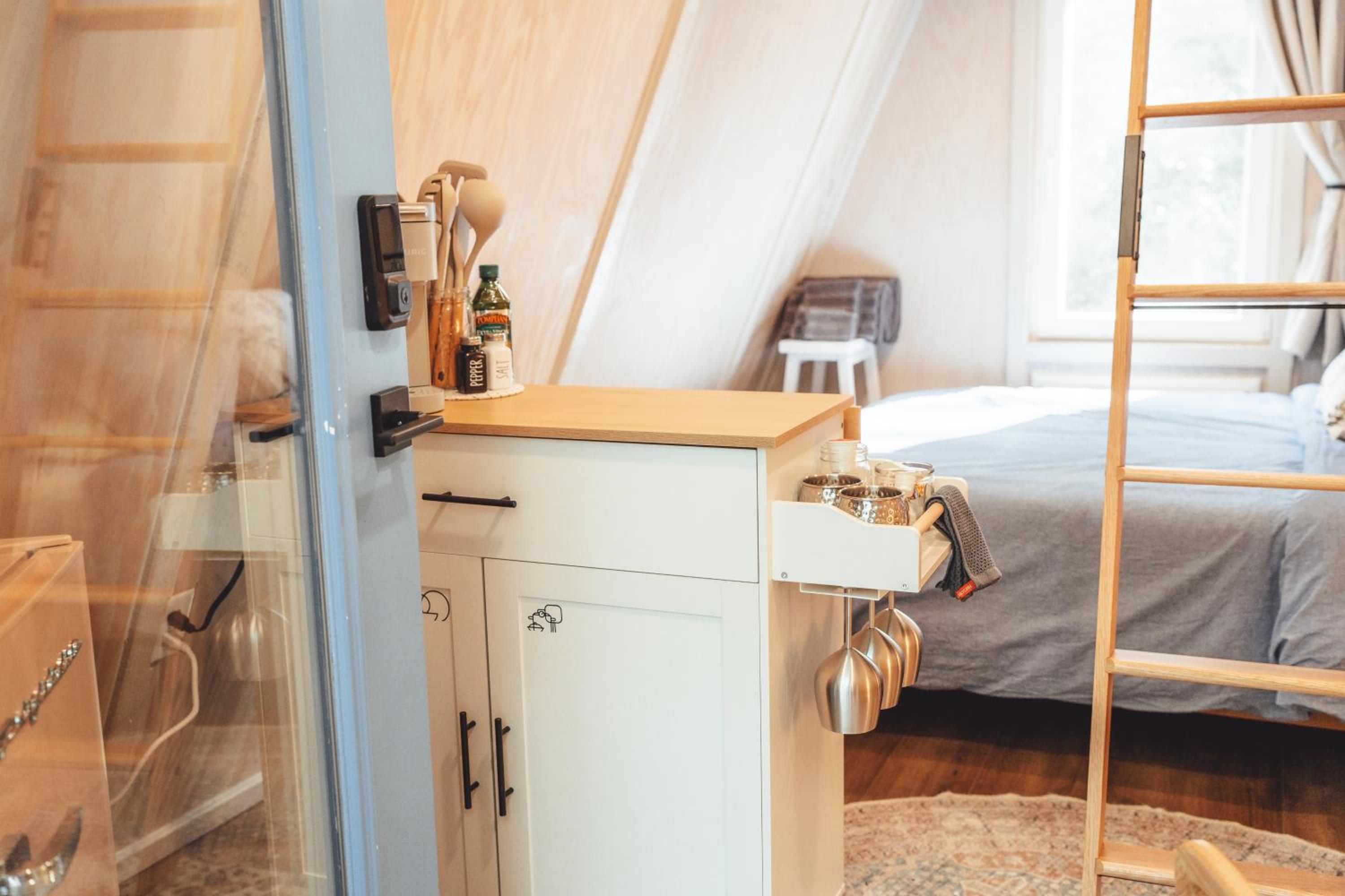 Charming A-Frame Couples Retreat Cozy and Private view 2