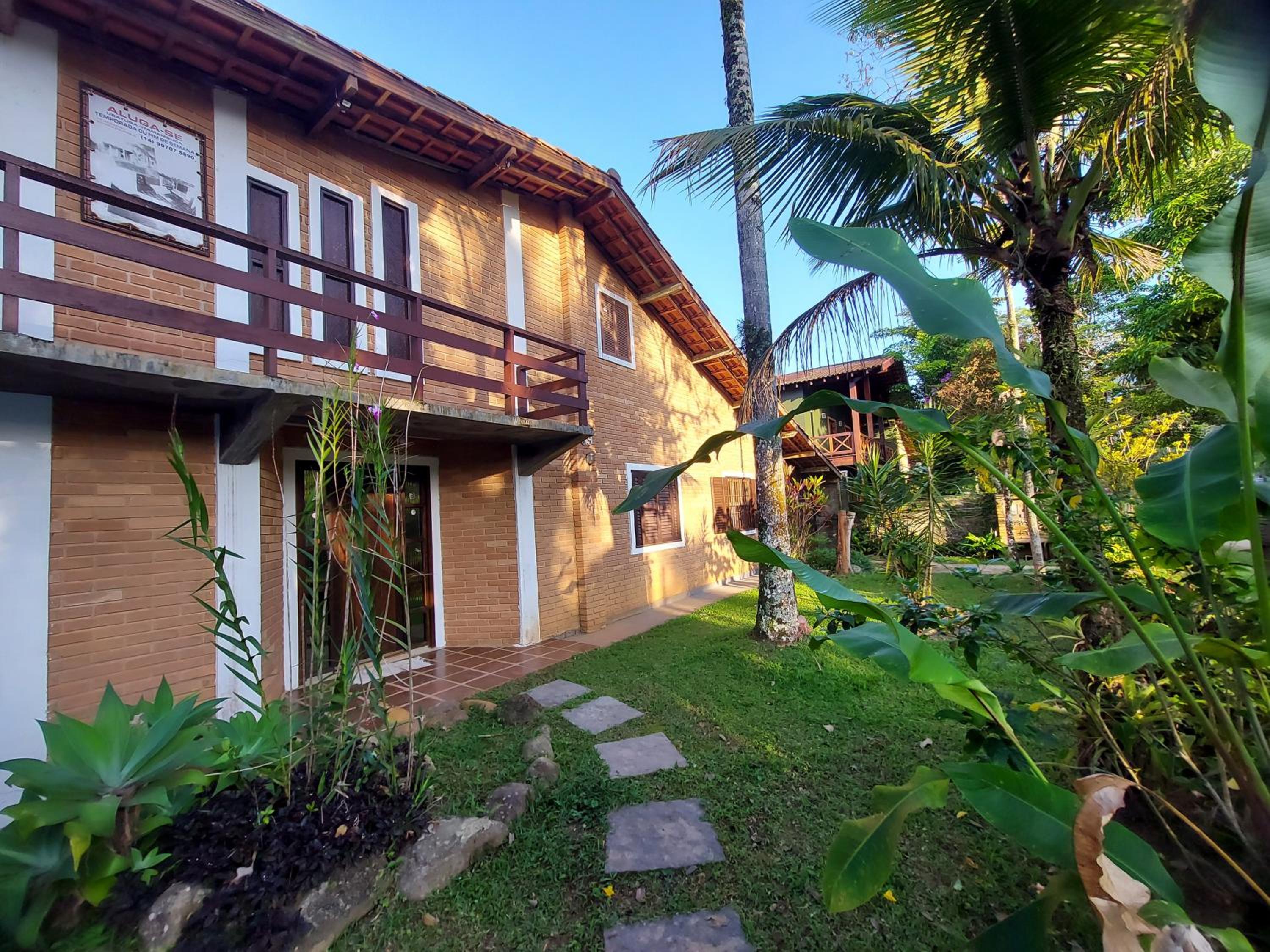 Casa Rústica Alemã - 50m da praia