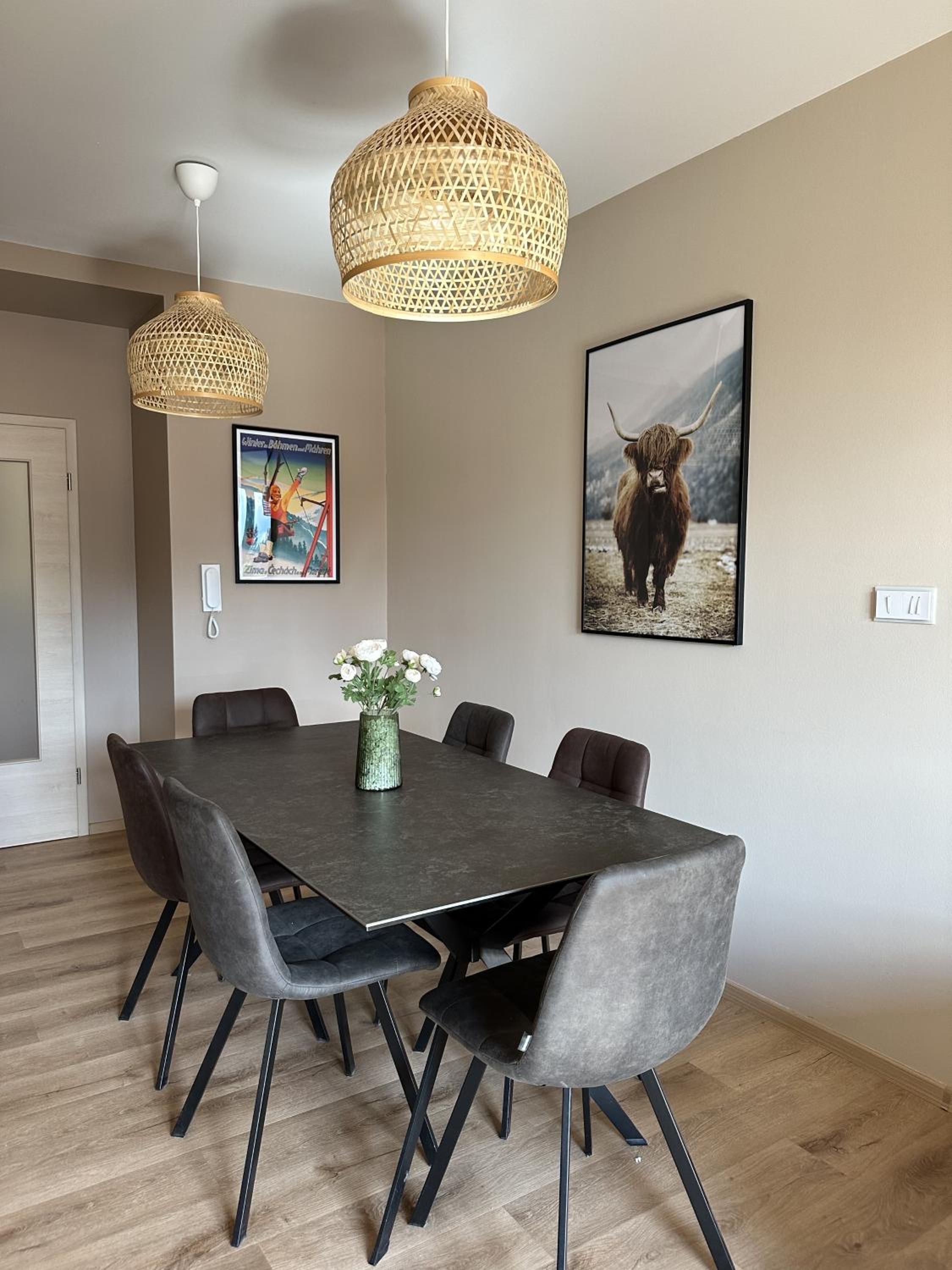 Apartmány Čerňák - Horňák - 4-6 osob, balkon, dvě parkovací místa