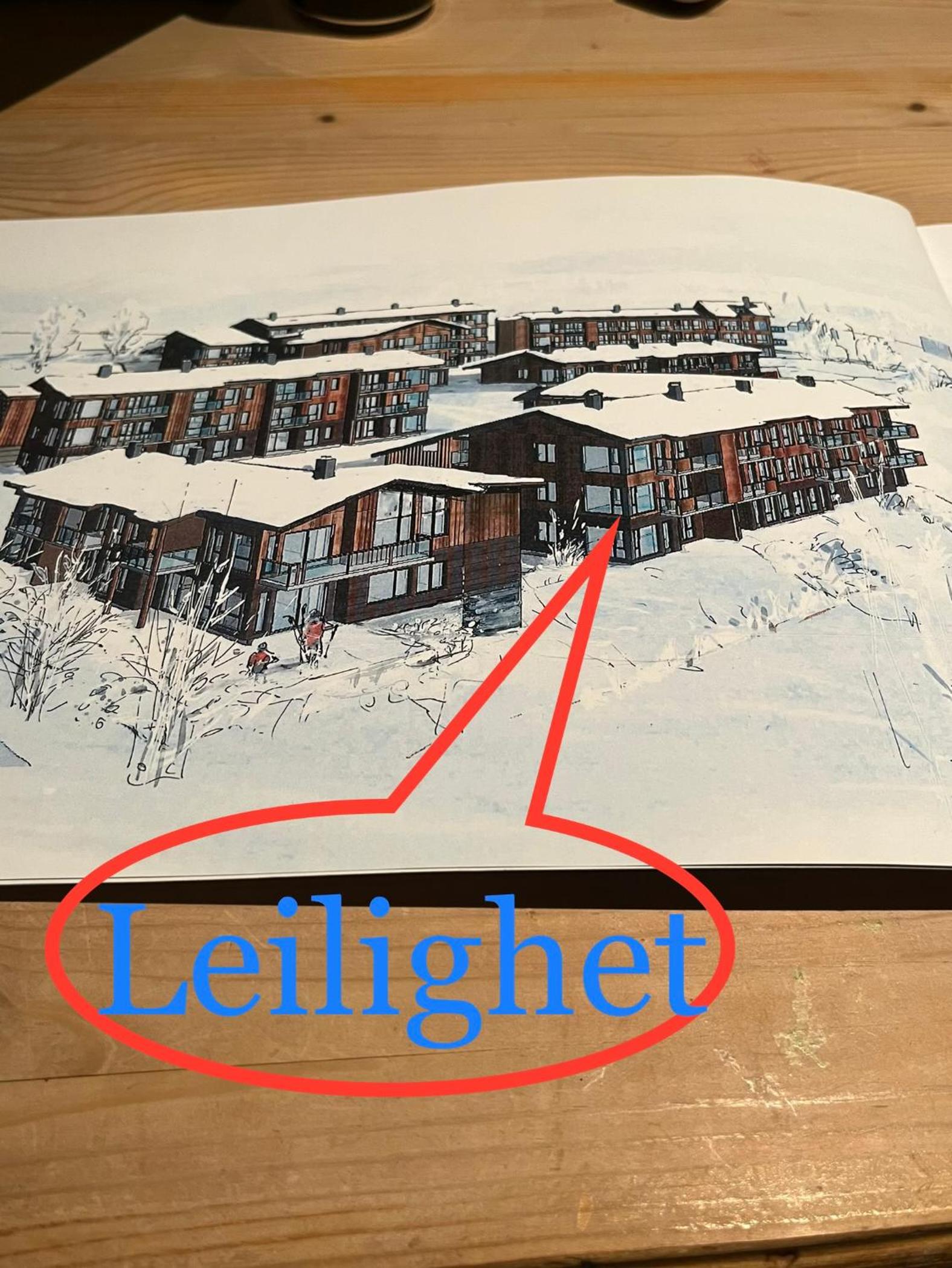 Leilighet med panoramautsikt Sjusjøen Innendørs parkering view 4