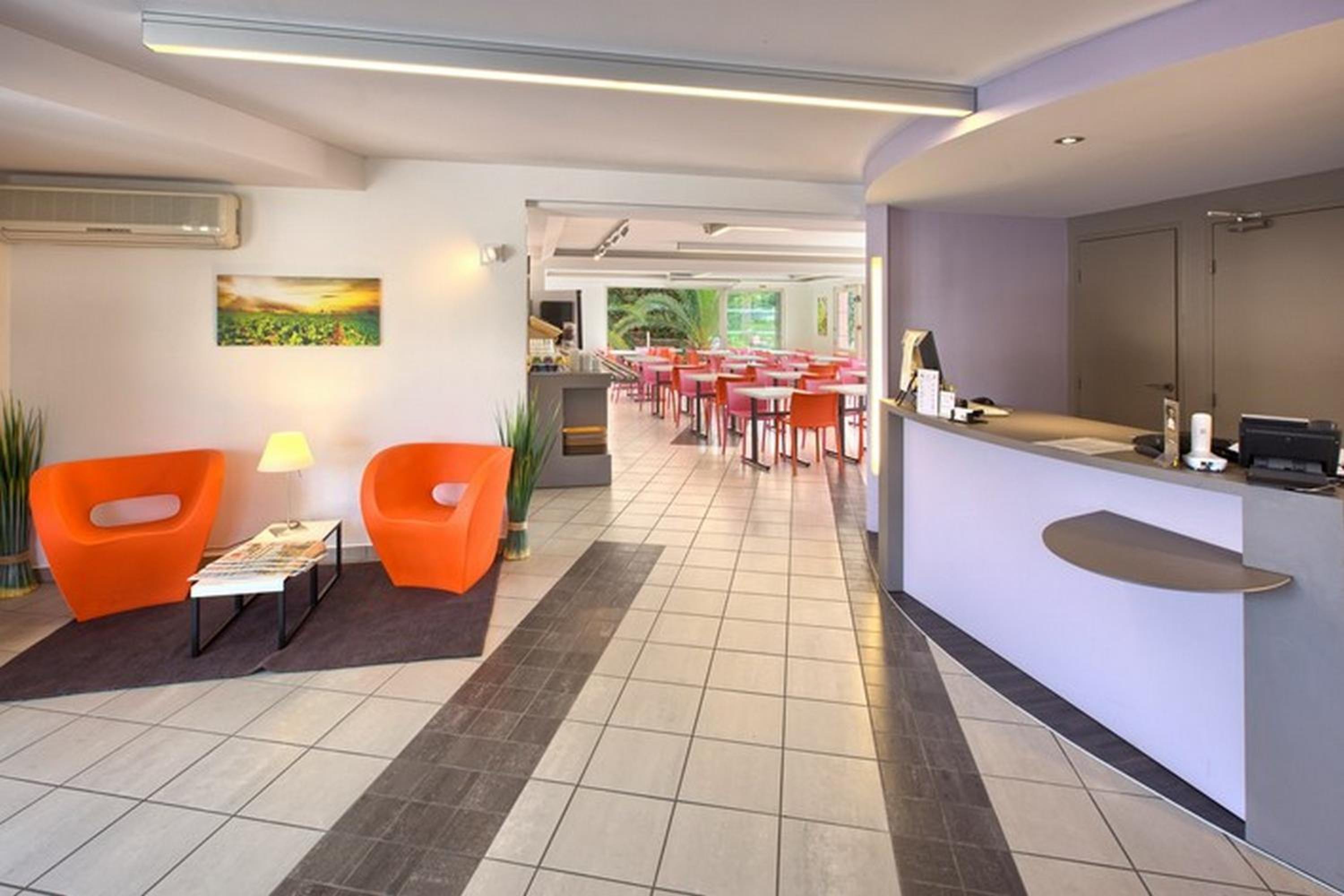 hotel reception