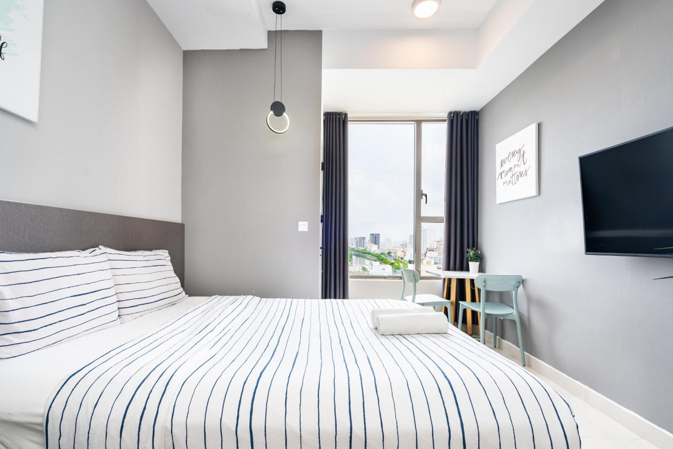 MIN' Apartment - Rivergate Residence Downtown Bui Vien - FREE POOL