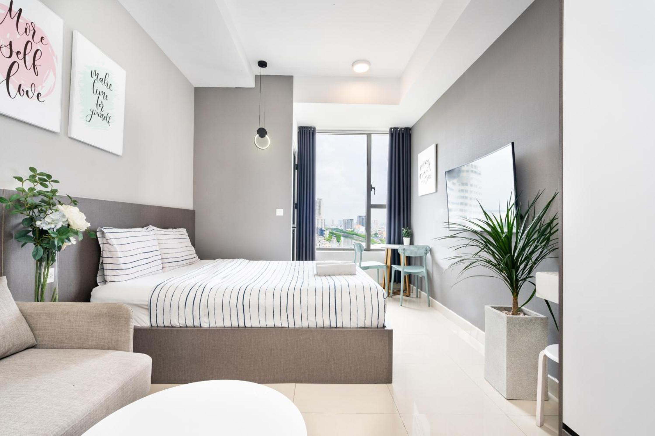 MIN' Apartment - Rivergate Residence Downtown Bui Vien - FREE POOL