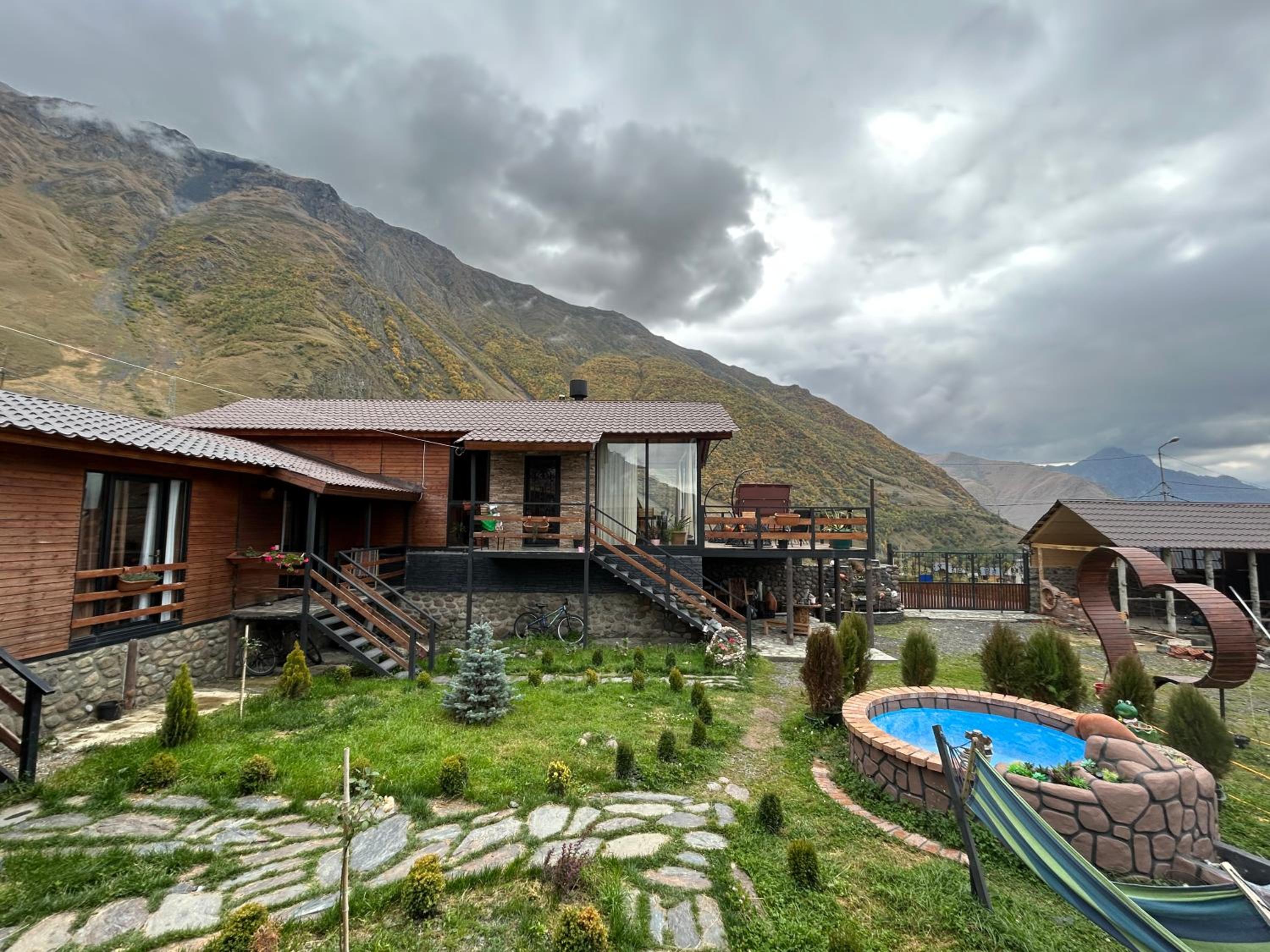Panorama Complex Kazbegi view 2